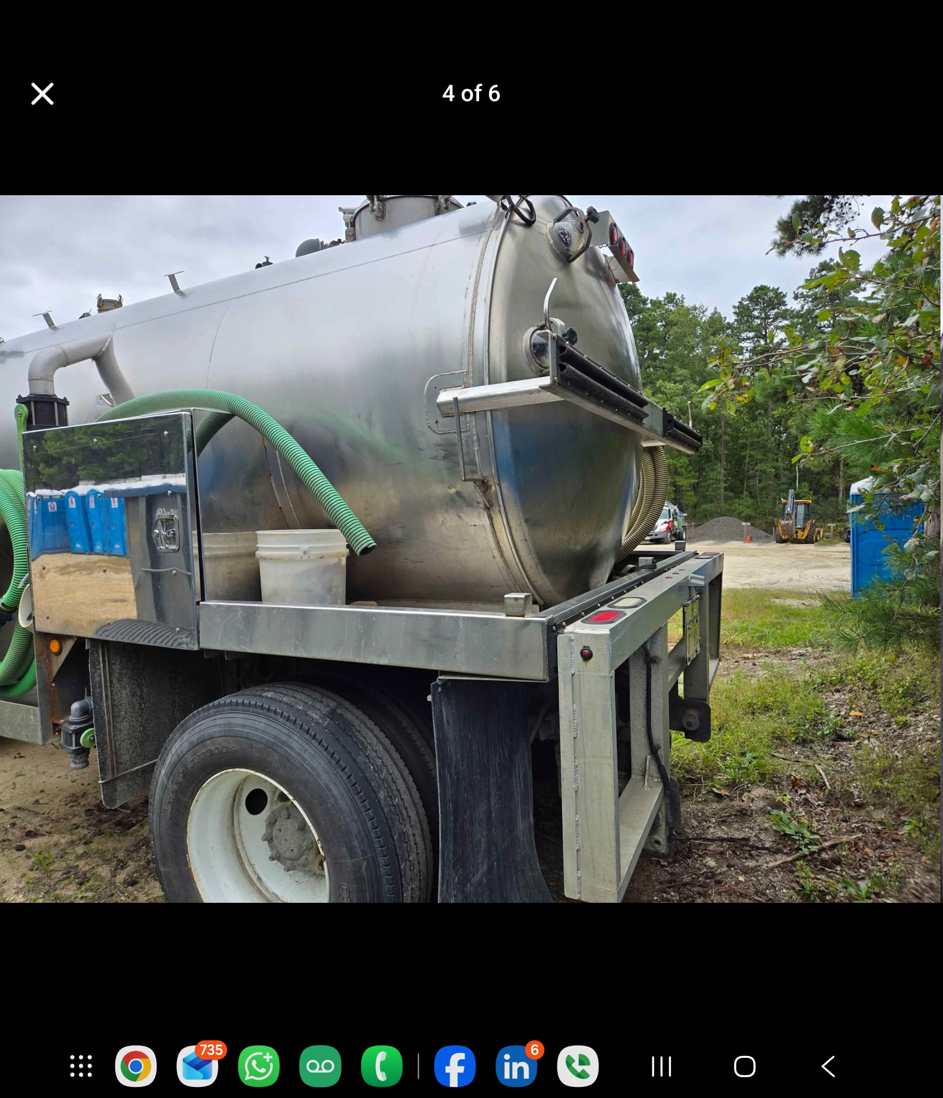 2006 International Porable Toilet Tank Truck - NJ - Image 4