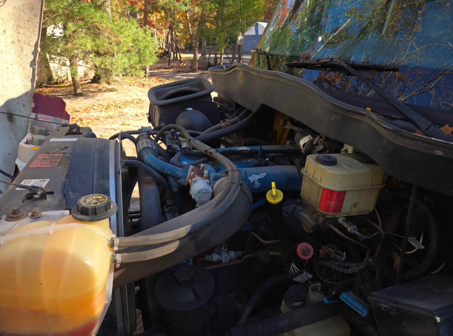 2006 International Portable Toilet Truck Cresent Tank Flatbed - NJ - Image 7