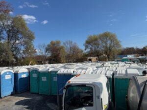 150 Toilets avaiable in Beltsville MD.