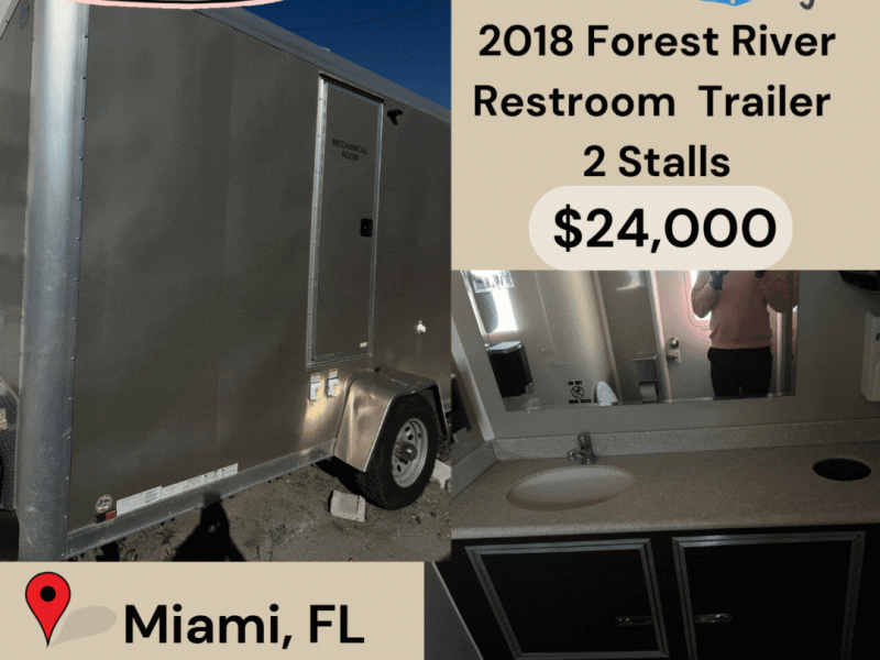 Hobe Sound Restroom Trailer